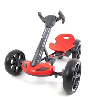 MINI CARRO ELÉTRICO INFANTIL CONECT KART SUPORTA 70KG COM CONTROLE REMOTO, LUZES E SOM