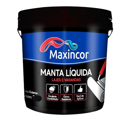 Manta Liquida Várias Cores 20Kg Impermeabilizante - Maxincor em Oferta na Shopee