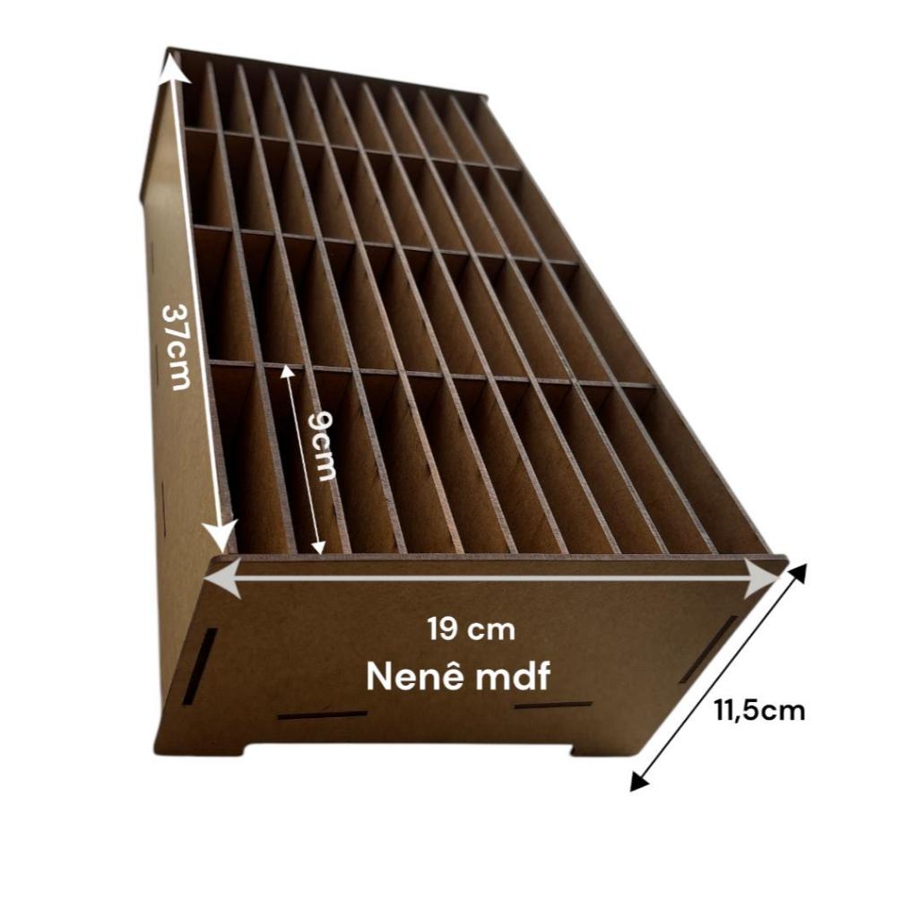 Suporte Organizador De Celular / Película 40 Nichos em Oferta na Shopee