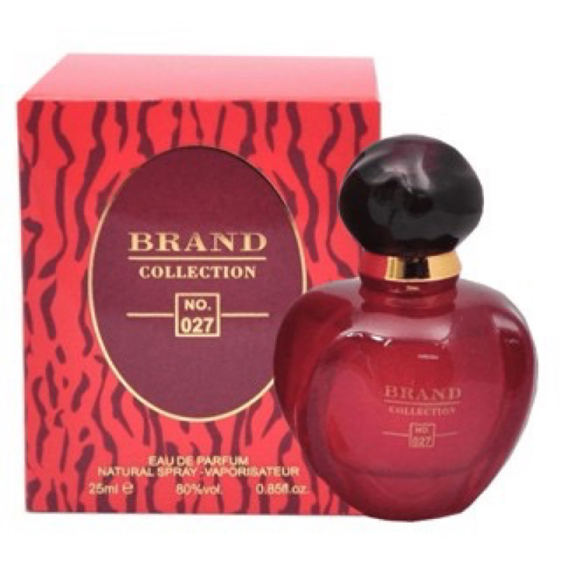 Brand Collection 25ml Feminino - Nº 027 Frasco igual a foto