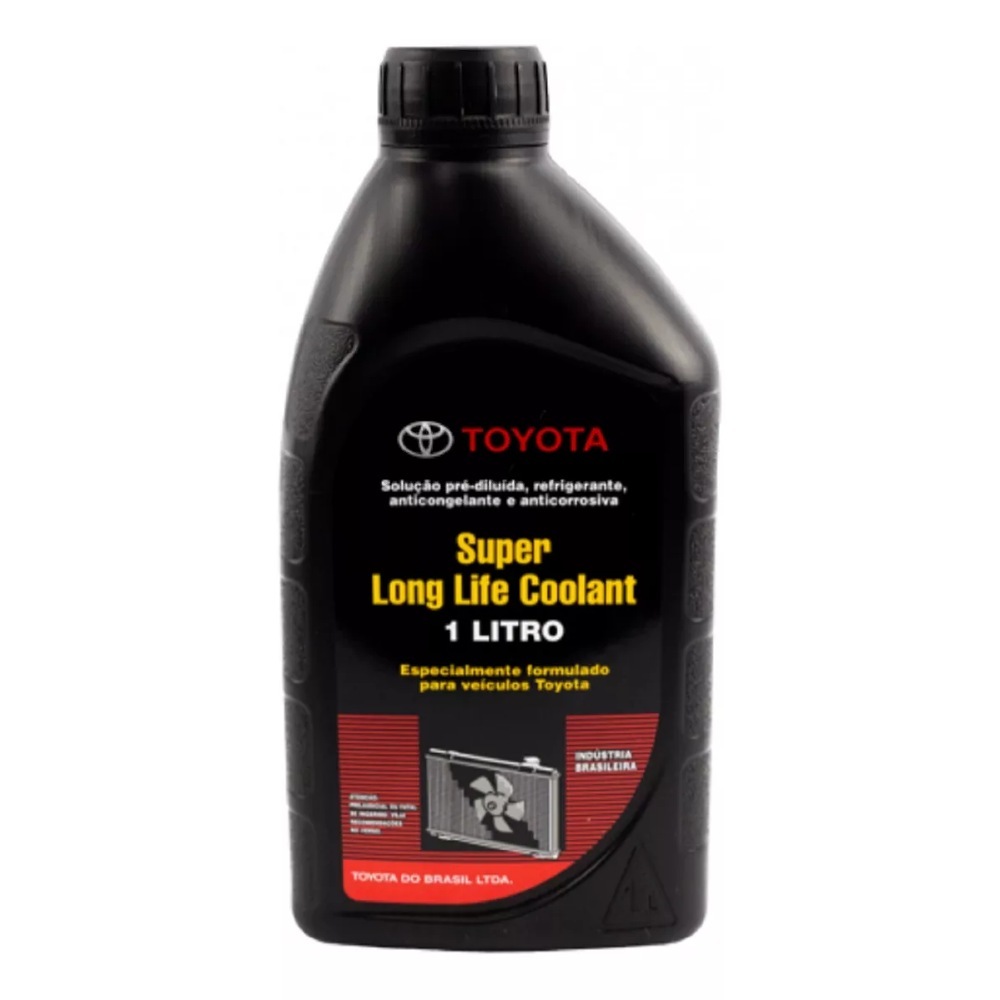 ADITIVO LIQUIDO DE ARREFECIMENTO ORIGINAL TOYOTA SUPER LONG LIFE COOLANT 1 LITRO em Oferta na Shopee