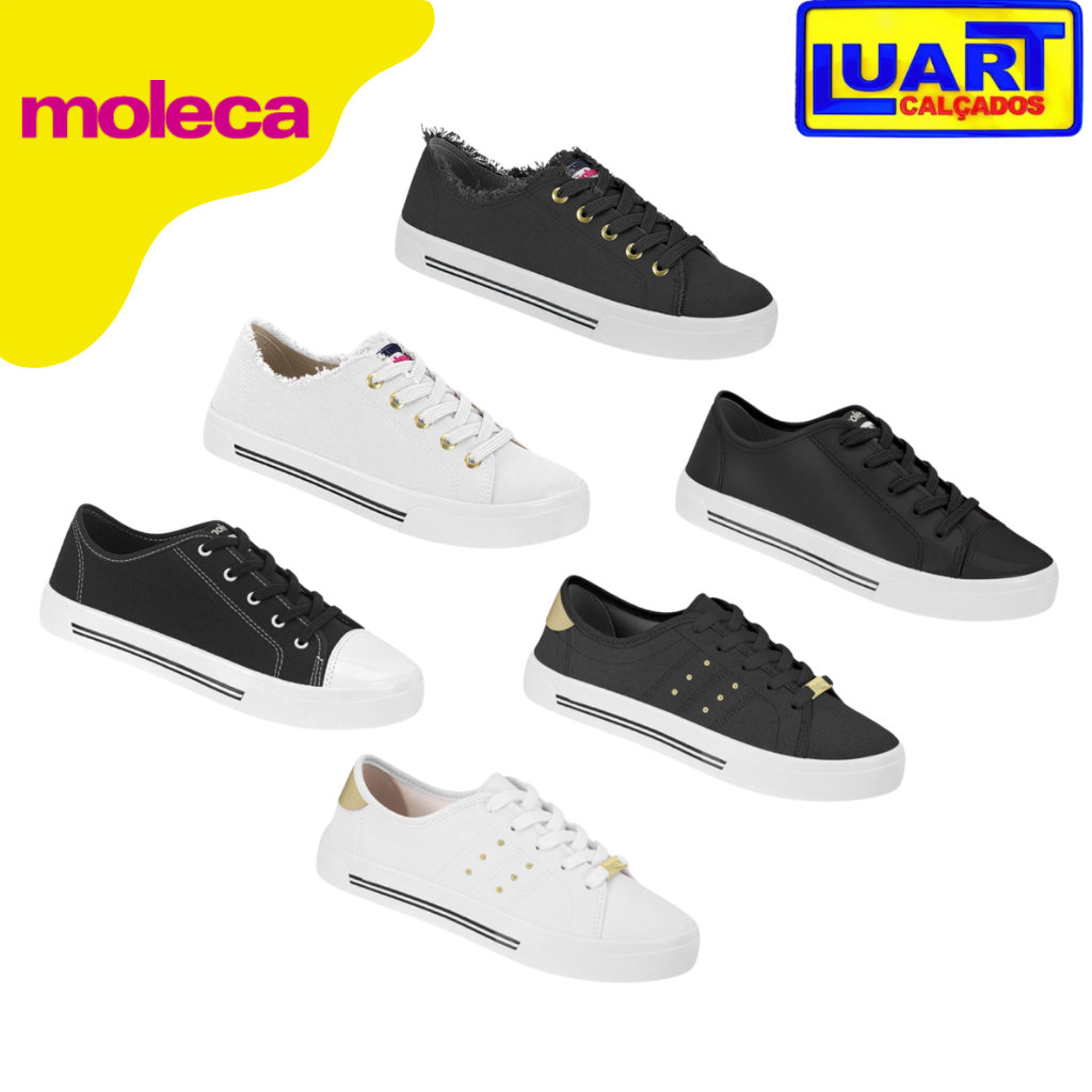Tenis Cano Baixo Moleca 5667.322