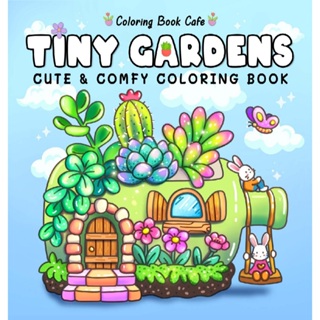 Desenhos para Colorir Tiny Gardens em Oferta na Shopee