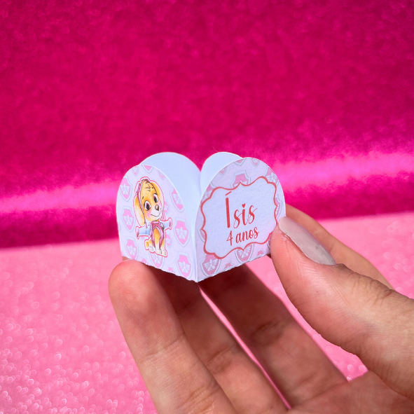 Forminhas personalizadas para Doces Brigadeiro | Skye patrulha canina