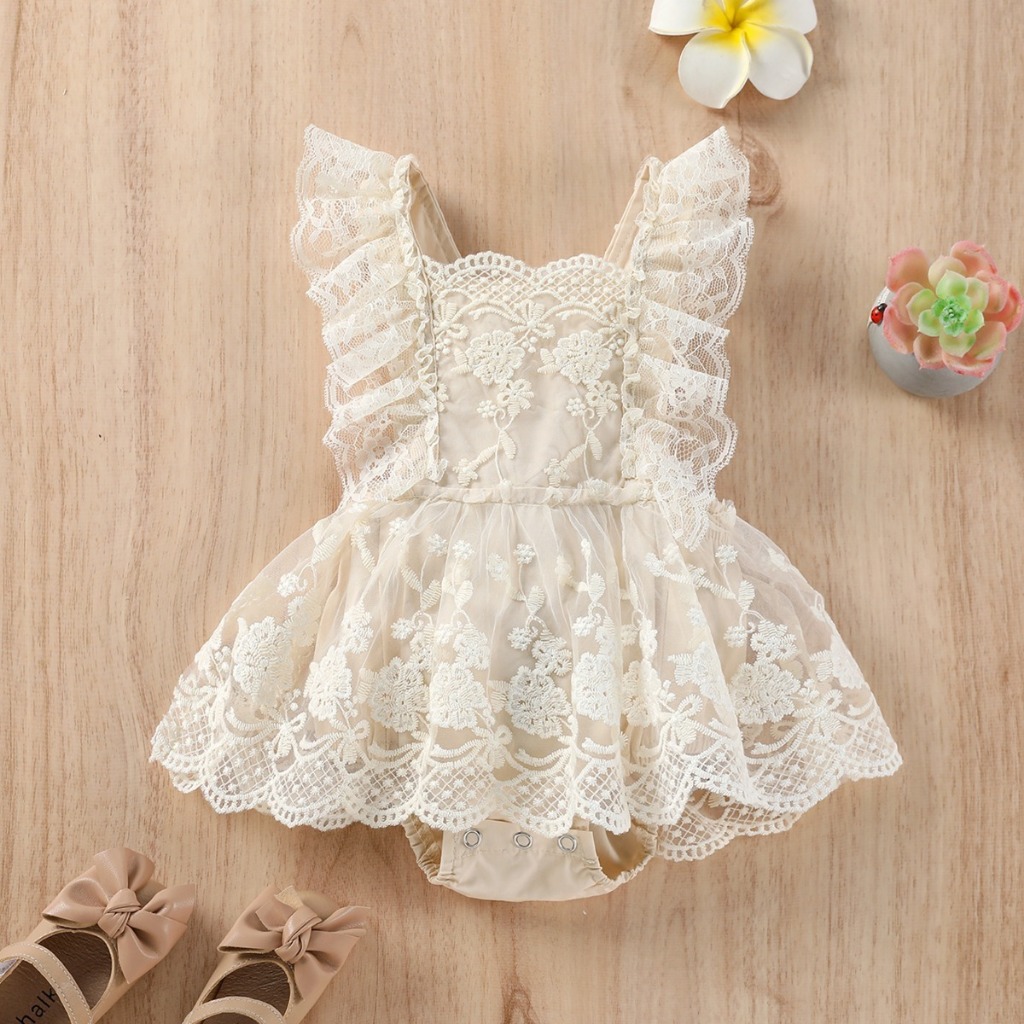 Body Infantil Menina Festa Batizado Oferta em Oferta na Shopee
