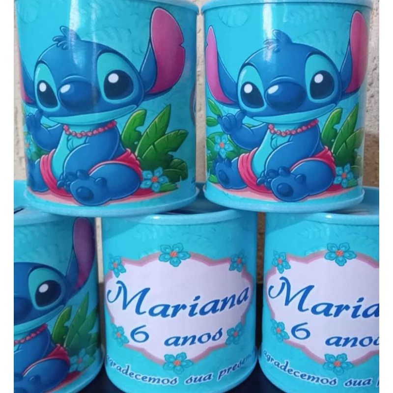 12 mini cofrinhos todos os temas Acompanha embalagem!