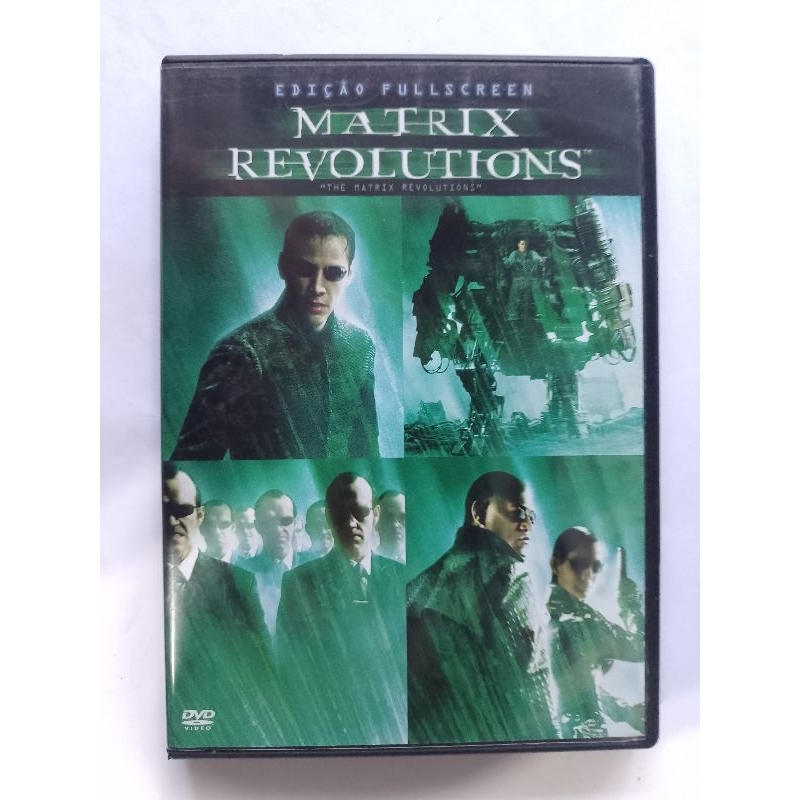 Dvd Matrix Revolutions Original Keanu Reeves