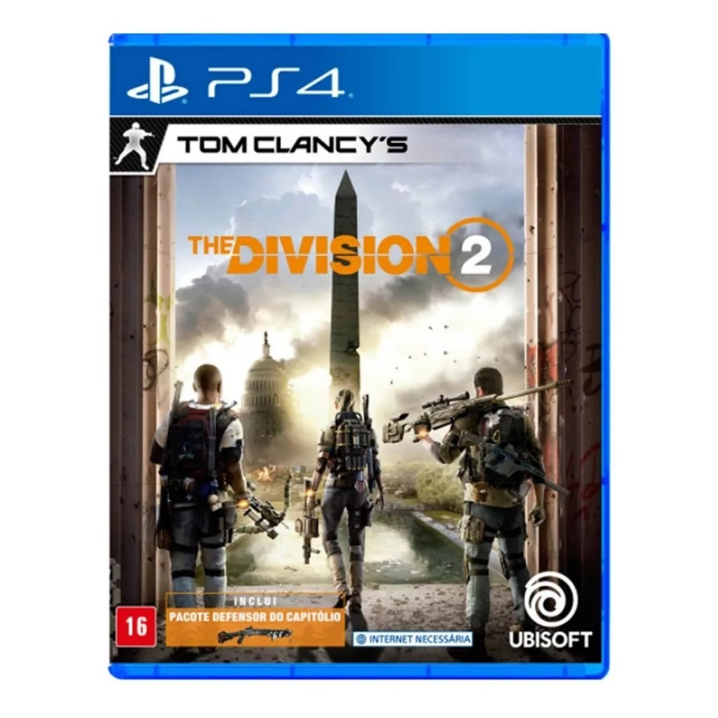 Tom Clancys The Division 2  PS4 Midia Fisica