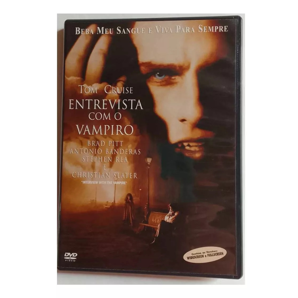Dvd Entrevista Com O Vampiro 1994 Warner Tom Cruise Legendad (Usado)