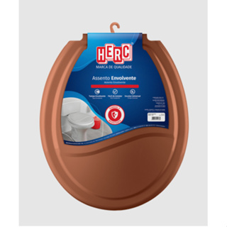 Assento sanitário ENVOLVENTE OCRE HERC em Oferta na Shopee