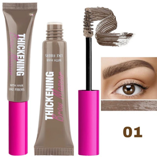 Rímel para Sobrancelhas com Micropelinhos – Preenche Falhas, Longa Duração e Efeito Natural em Oferta na Shopee