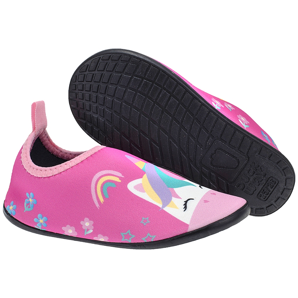 Sapatilha Infantil Menina Sapatilha Aquatica Antiderrapante Piscina Unicórnio/Joaninha/Confete/Coala