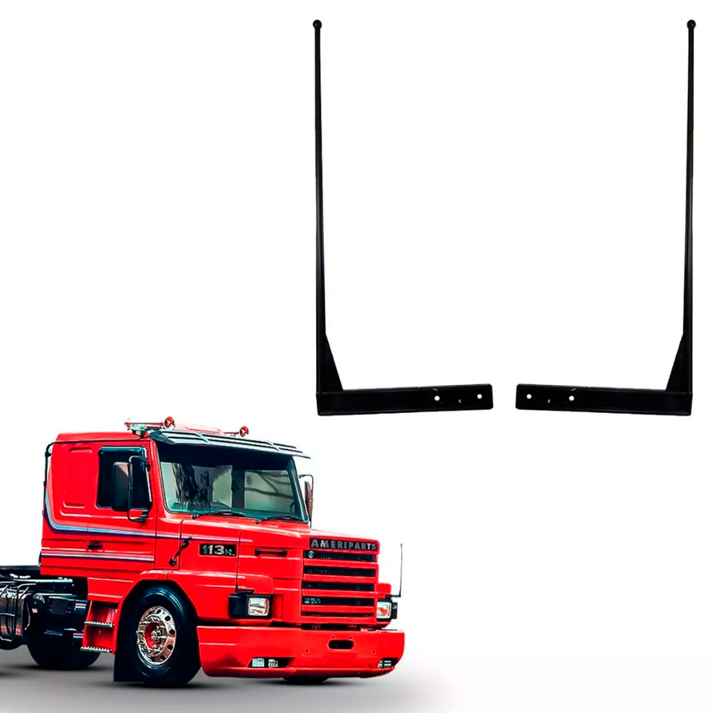 Baliza Mastro Antena Delimitadora Orientação Capô Compatível Scania Linha T  1981 Até 1998