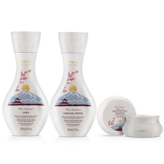 Amend Millenar KIT Óleos Japoneses Shampoo e Condicionador 300ml + Máscara 300g em Oferta na Shopee