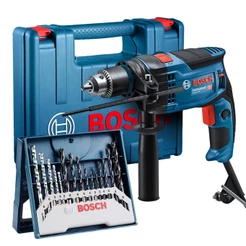 Furadeira de Impacto GSB 16 RE Bosch 850W com Jogo de Brocas