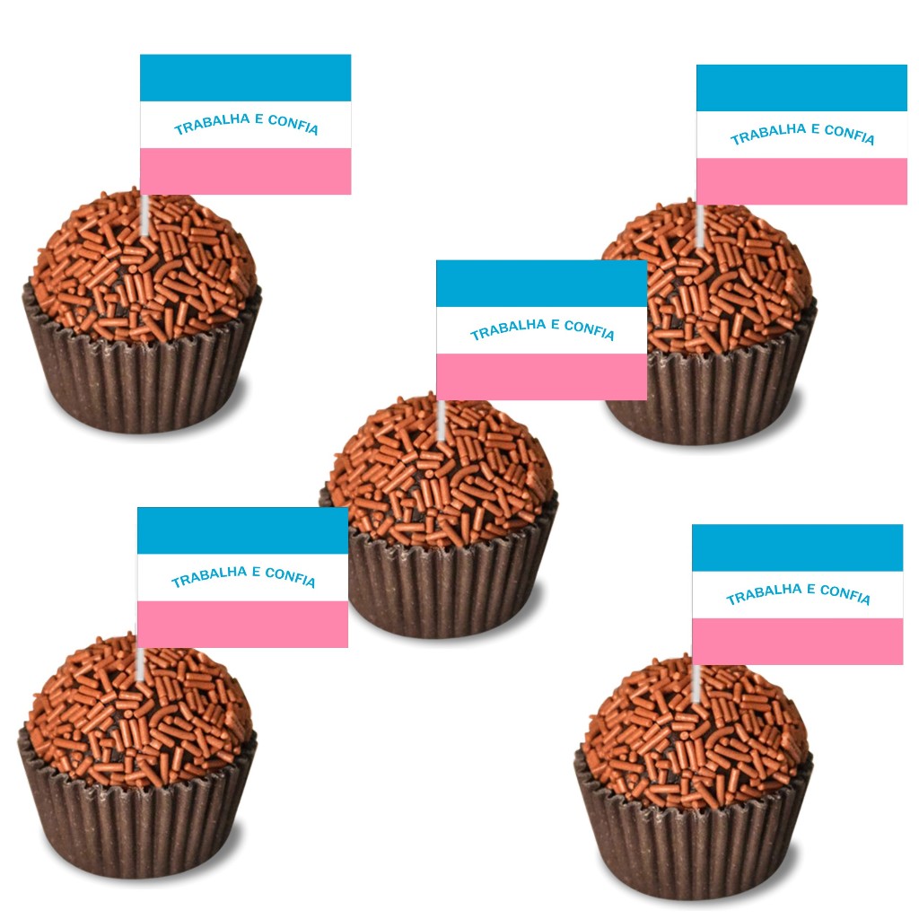 Toppers Docinhos Doces Festa Aniversário –Topper Docinhos - Bandeira Estados - Espírito Santo