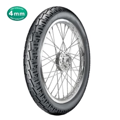 Roda Dianteira Titan 150 04 á 13 Fan 150 09 á 13 Start 160 Esd Raiada 4mm Freio Disco Montado C Pneu