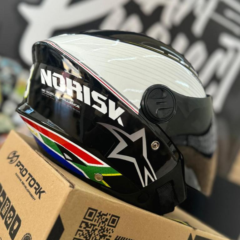 Capacete NEW LIBERTY 3 - Personalizado Norisk GrandPrix - South Africa
