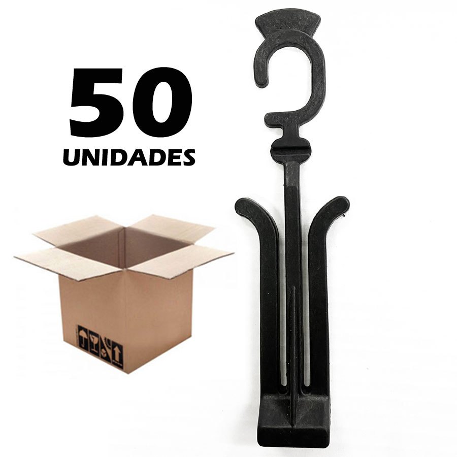 Cabide para Slide, Crocs, Sapatilha 50 unidades em plástico