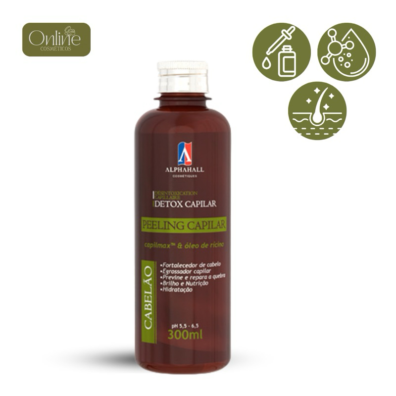 Detox Peeling Cabelao 300ml
 em Oferta na Shopee