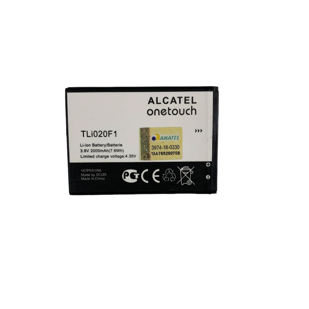 Ba-teria Modelo Tli020f1 Frete Grátis Para Alcatel Pixi 4 5 5045j Nova