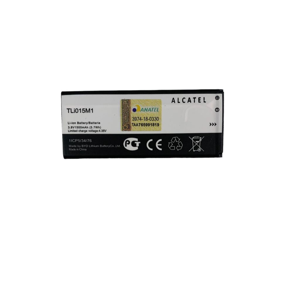 Ba-teria Para Alcatel Pixi 4 (0.4) 4034E Modelo Tli015m1 Premium
