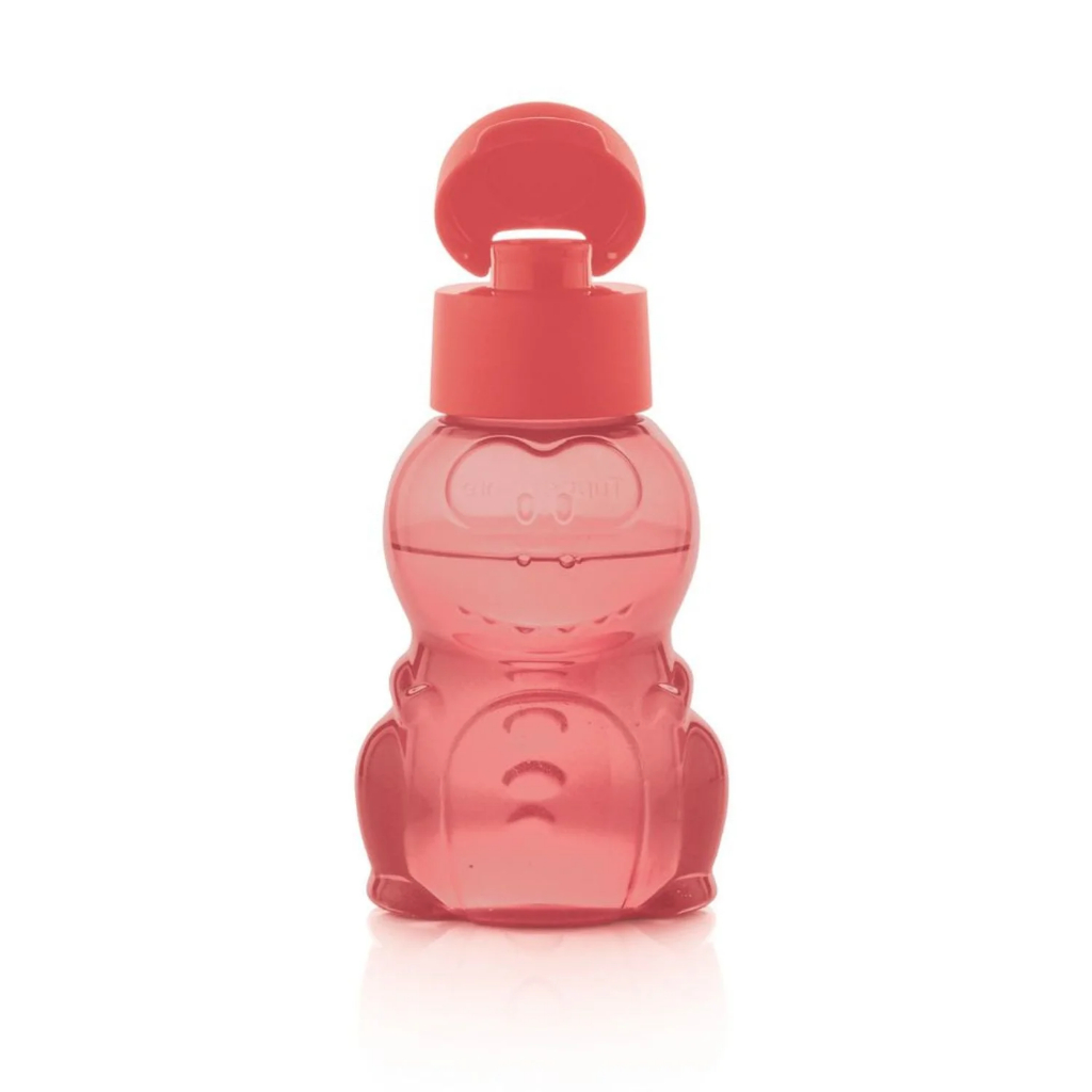 Garrafa Infantil Eco Kids Dino Tupperware 350ml Vermelho