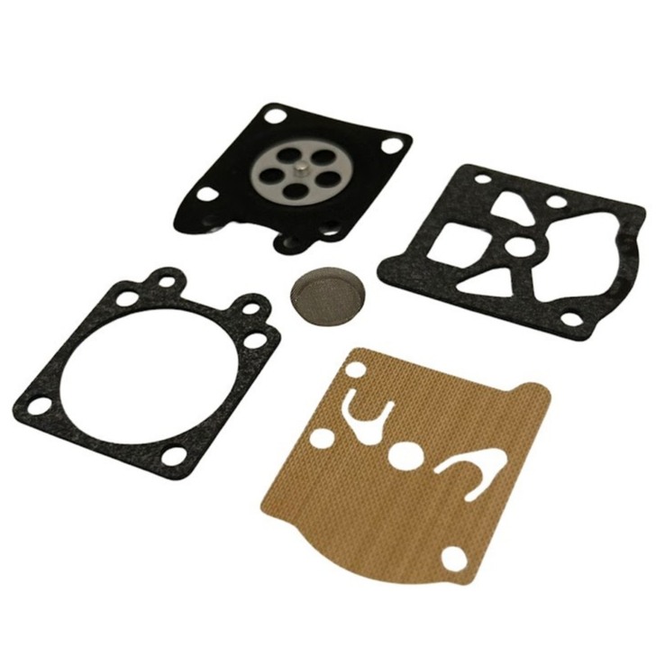 Kit Reparo Carburador Para Motosserra Mt46 Mt53 Toyama Cs46 Cs53 Cs58 Tekna 46cc 53cc 58cc