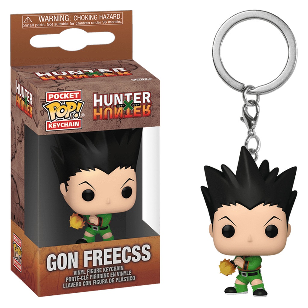 FUNKO POP KEYCHAIN HUNTER X HUNTER GON FREESCSS 80350 NOVO ORIGINAL