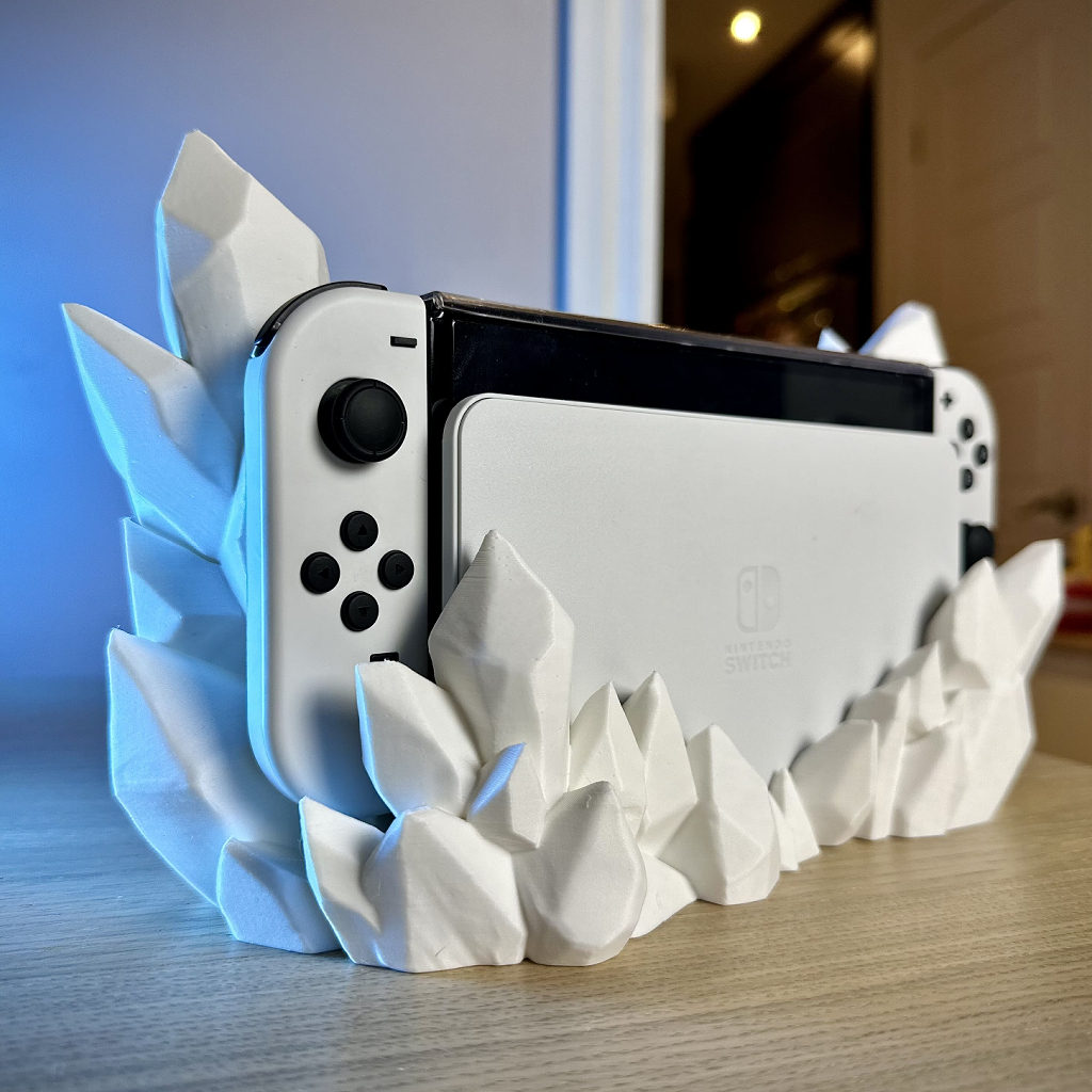 Nintendo Switch Suporte de Mesa Decorativo Cristal Dock Nintendo Switch Classico/OLED