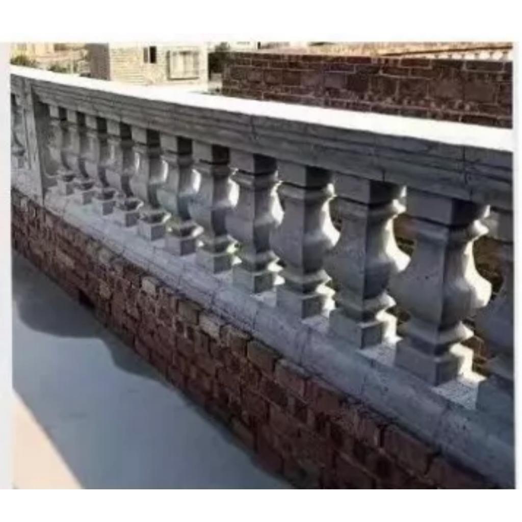 Forma Molde Balaústre Quadrado Coluna em Abs 3D 60x20cm