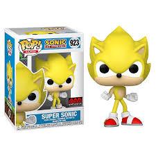 FUNKO POP SONIC SUPER SONIC *EX* 923 NOVO ORIGINAL em Oferta na Shopee