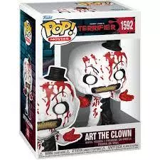 FUNKO POP TERRIFIER ART THE CLOWN BLOODY 1592 NOVO ORIGINAL