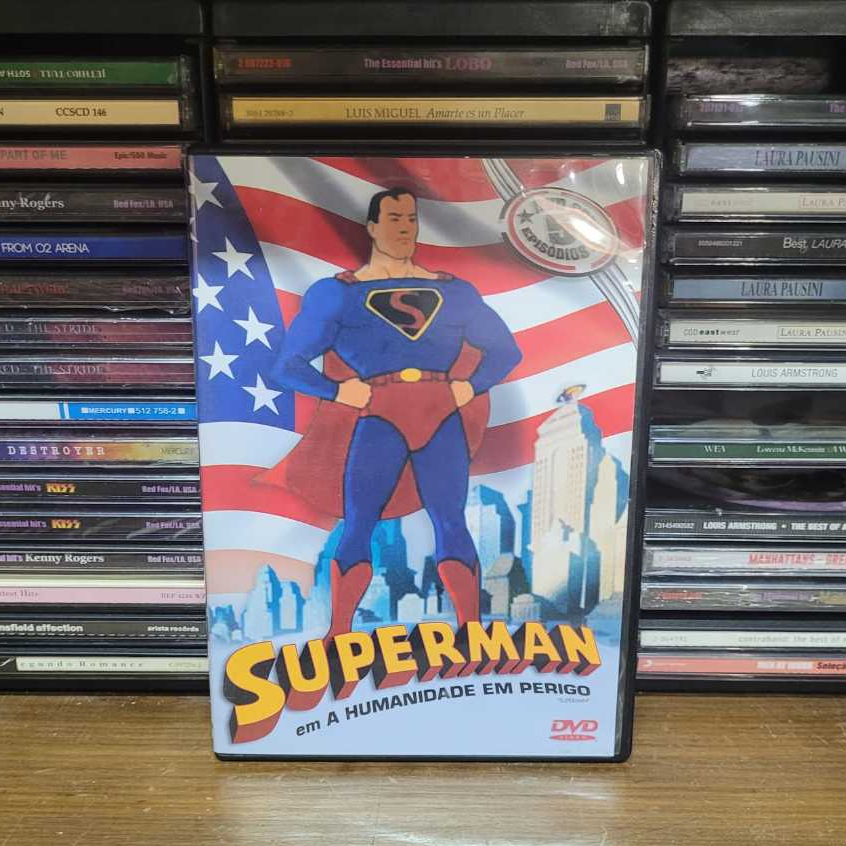DVD SUPERMAN EM A HUMANIDADE EM PERIGO