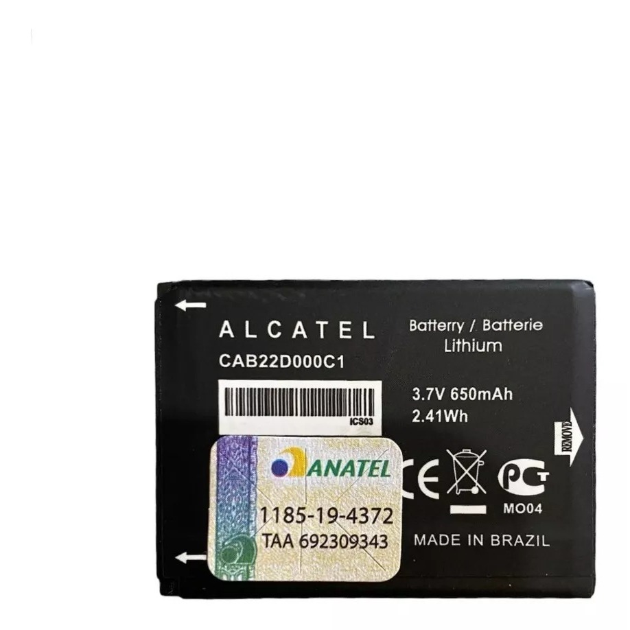 Ba-teria Modelo Cab22d000c1 Para Alcatel One Touch 1010D Pronta Entrega