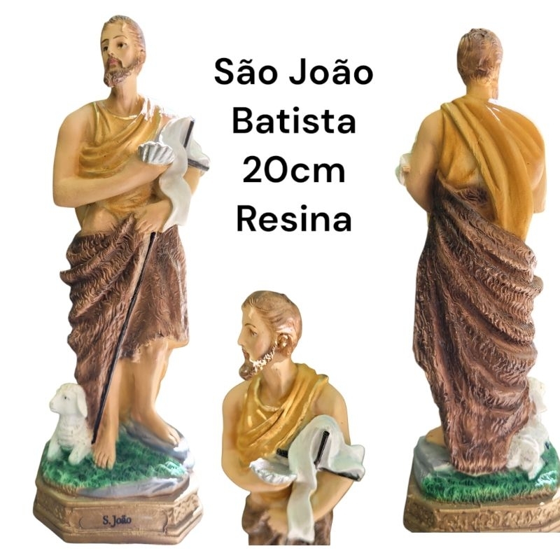 Imagem de Resina São João Batista  20cm