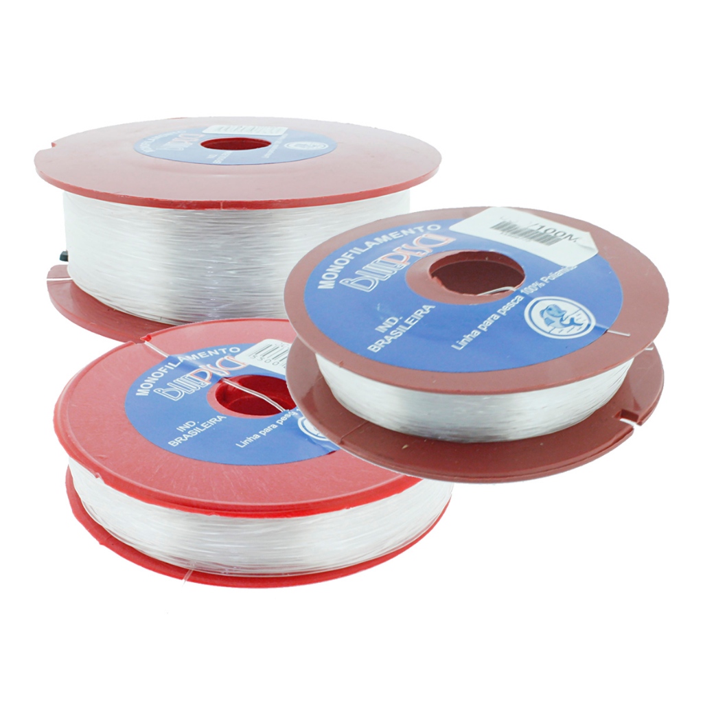 Fio de Nylon para Bijuterias Colares Pulseiras 0,20 0,25 0,30 0,35 0,40 0,45 0,50 0,60 0,70 - 100m