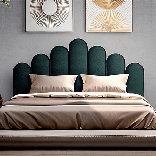 Kit Cabeceira Estofada Nuvem 60x20cm Cama Casal 7 Peças Decoração Quarto