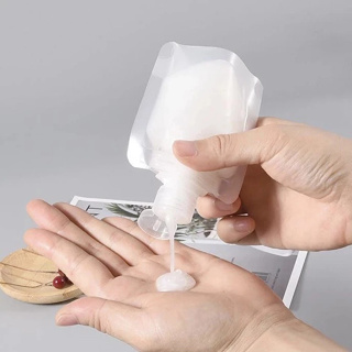 Bolsa Para Viagem Com flip Transparente Kit 30 Peças/50ML em Oferta na Shopee