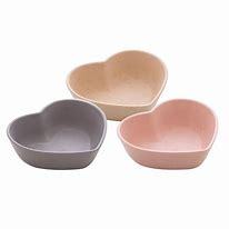 Kit c/5 BOWL CORACAO DE BAMBU E PP LINES SORTIDO 8x7x2,5cm ref2378