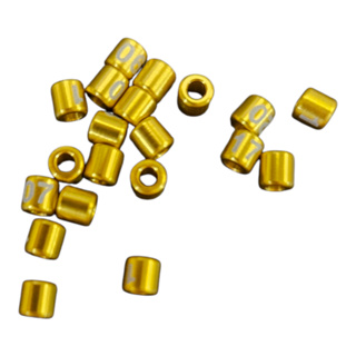 20 Anilhas Marcação Numerada 2.0mm - Tiziu em Oferta na Shopee