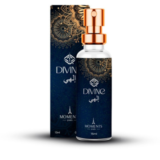 Perfume Arabe Divine 15ml Parfum 30% Essência Moments Paris - Erba Pura em Oferta na Shopee