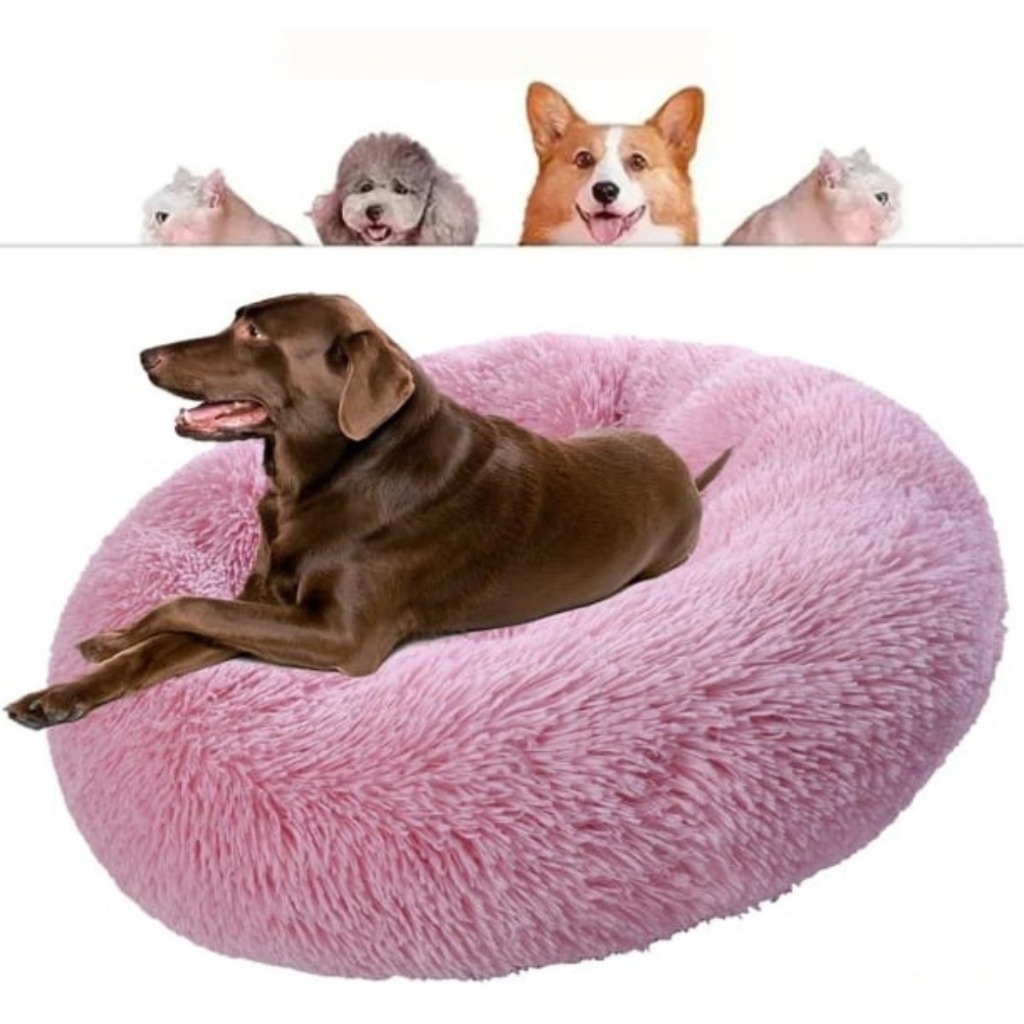 CAMA PET DONUT NUVEM PELUCIA REDONDA CAMINHA PELUCIADA NINHO CASINHA CASA COLCHONETE Cachorros Gatos em Oferta na Shopee