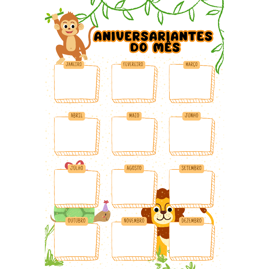 BANNER ARTE PRONTA - ANIVERSARIANTE DO MÊS/PARABÉNS em Oferta na Shopee