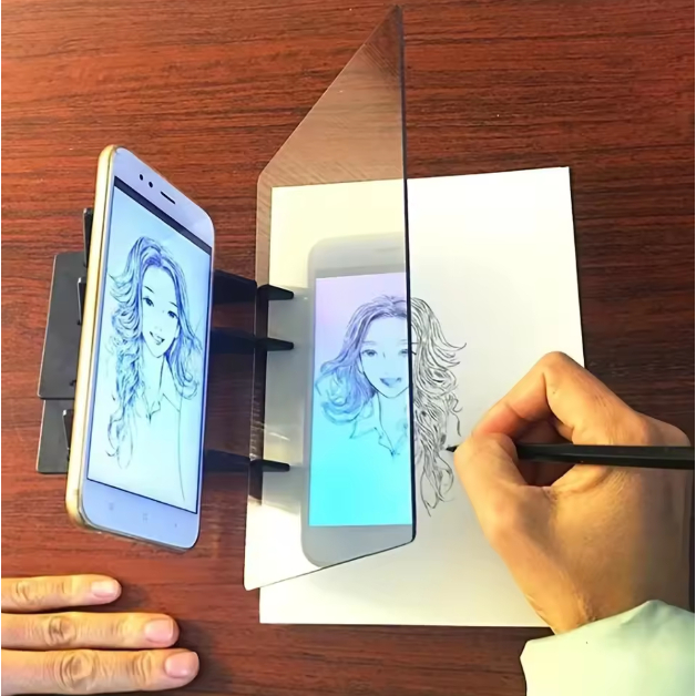 Placa de Desenho - Projeção de imagem portátil para pintura infantil e adulta jogo brinquedo criança educativo artista