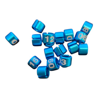 20 Anilhas Abertas Numerada 4.0mm - Periquito Aust / Forpus em Oferta na Shopee