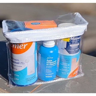 Kit 20 Estojo Necessaire Pvc Transparente Com Zíper 18x15x5 - Para viagens e utensilios pessoas em Oferta na Shopee