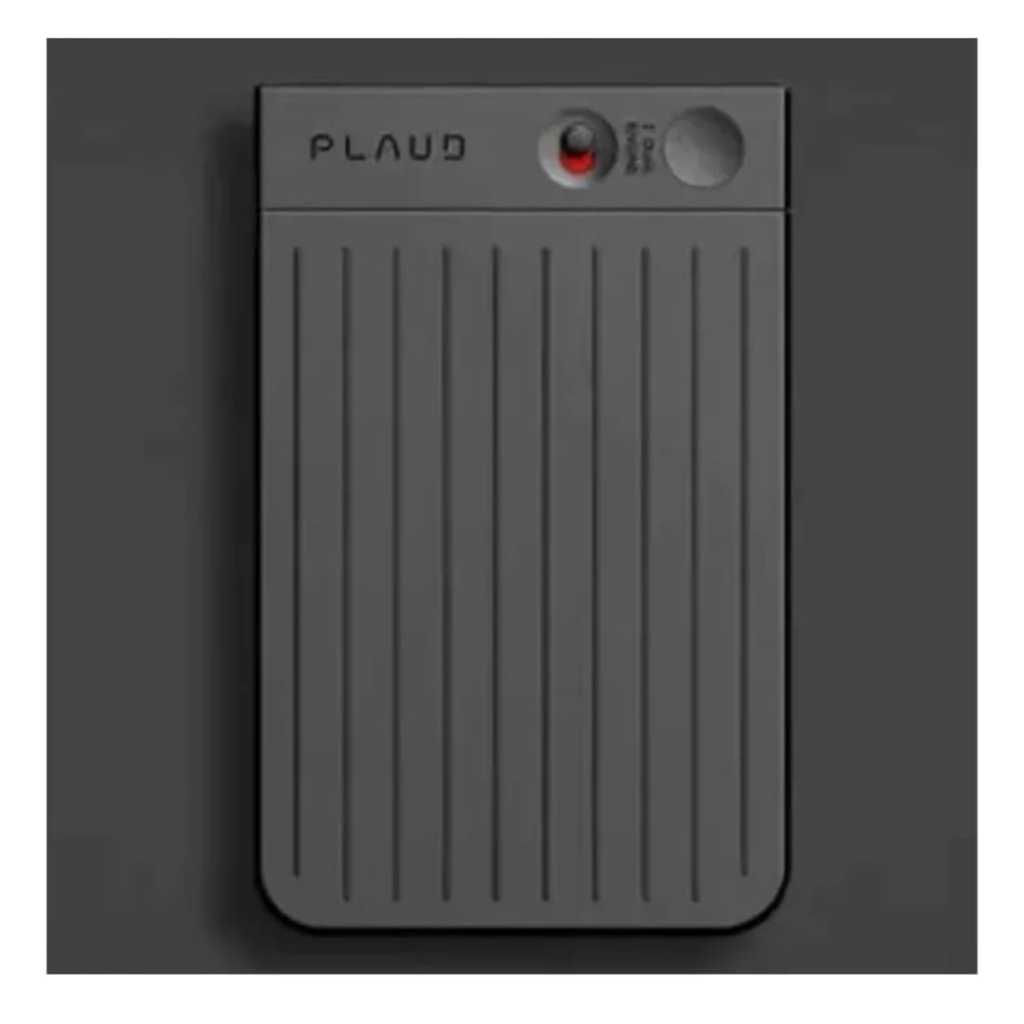 Gravador De Voz Plaud Note Com Chatgpt 64 Gb Cor Preto