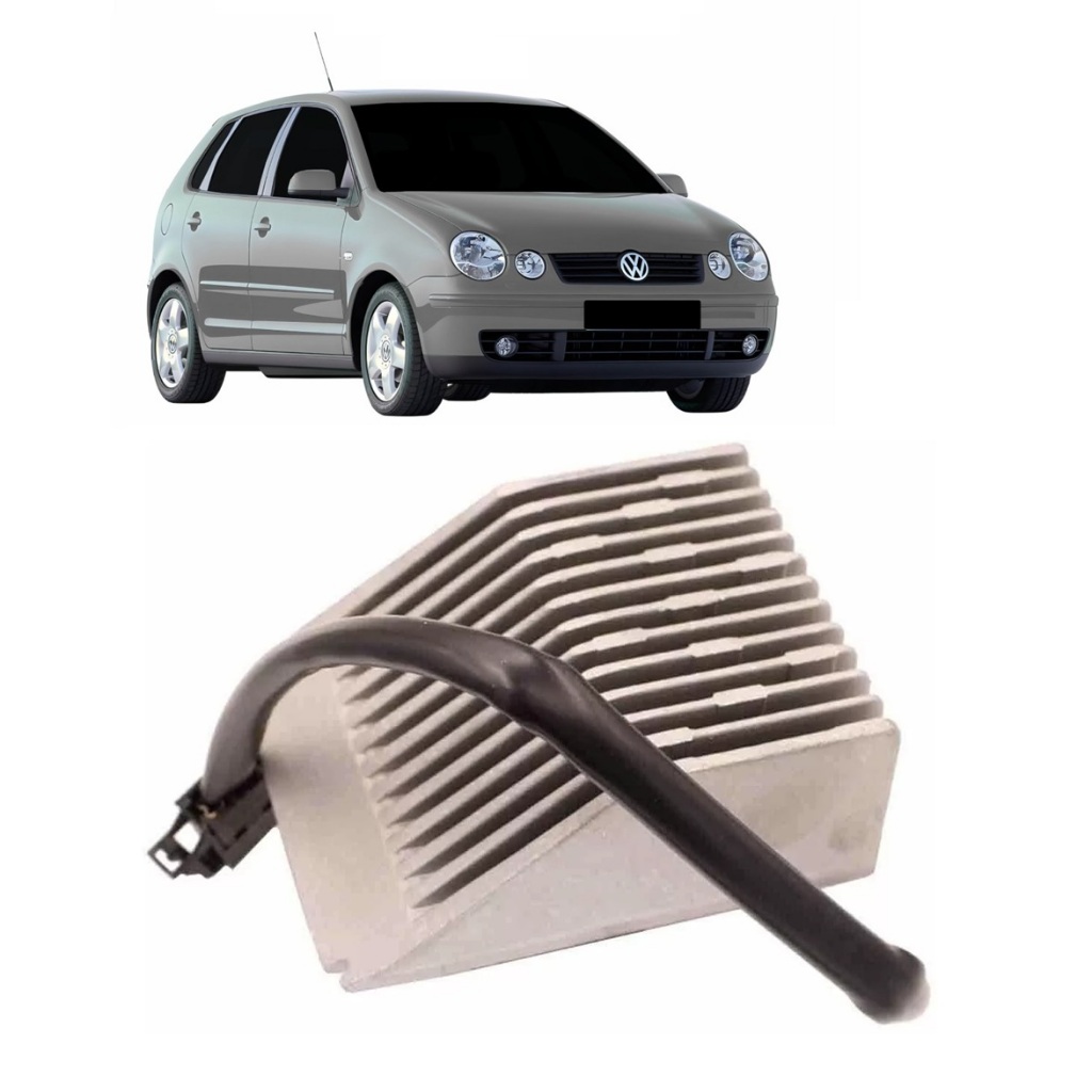 Resistência Ar Digital Volkswagen Polo 2004 2005 2006 2007 2008 2009 2010 2011 2012 2013 2014 6q1907521