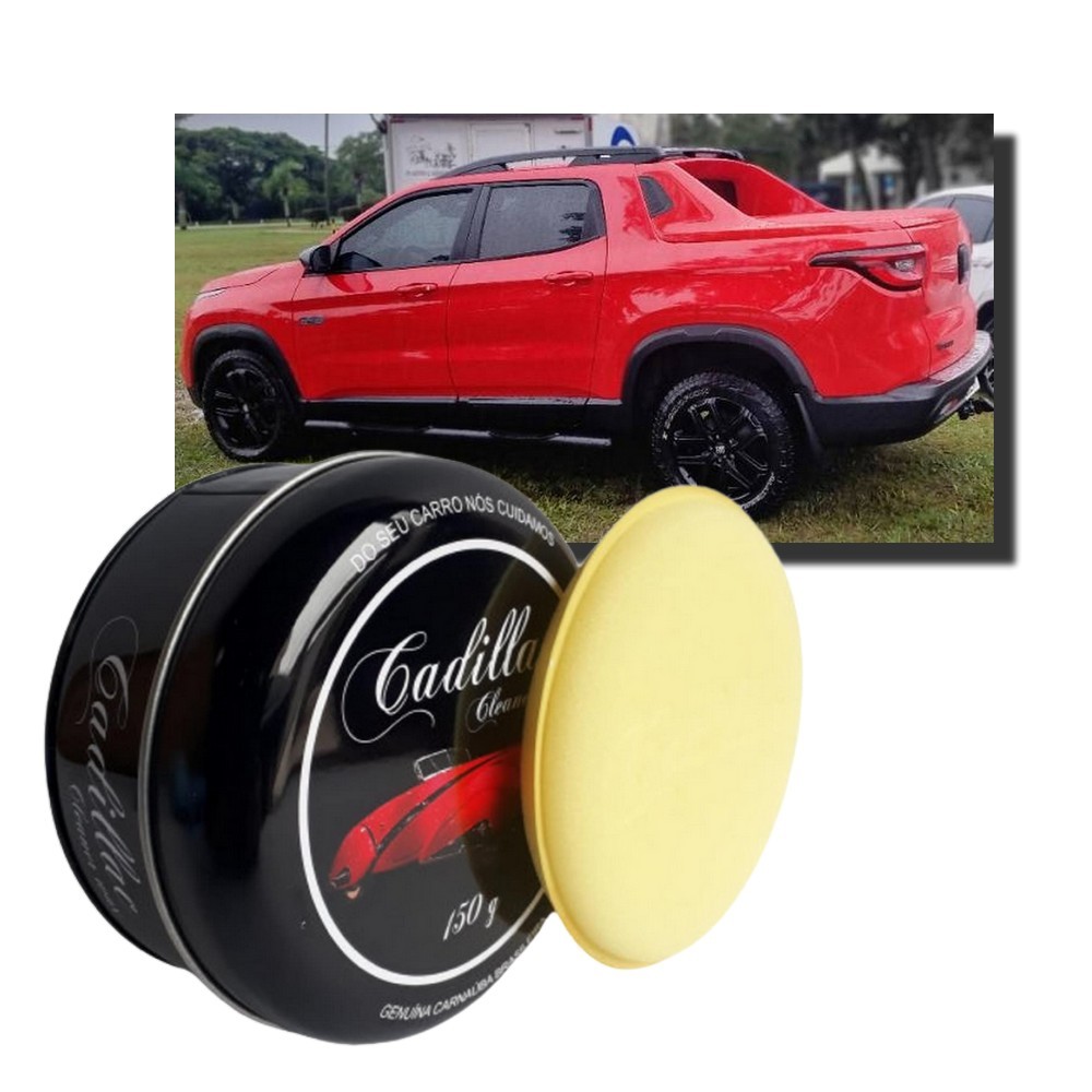 Cera Cadillac Cleaner Wax de Carnauba 150g